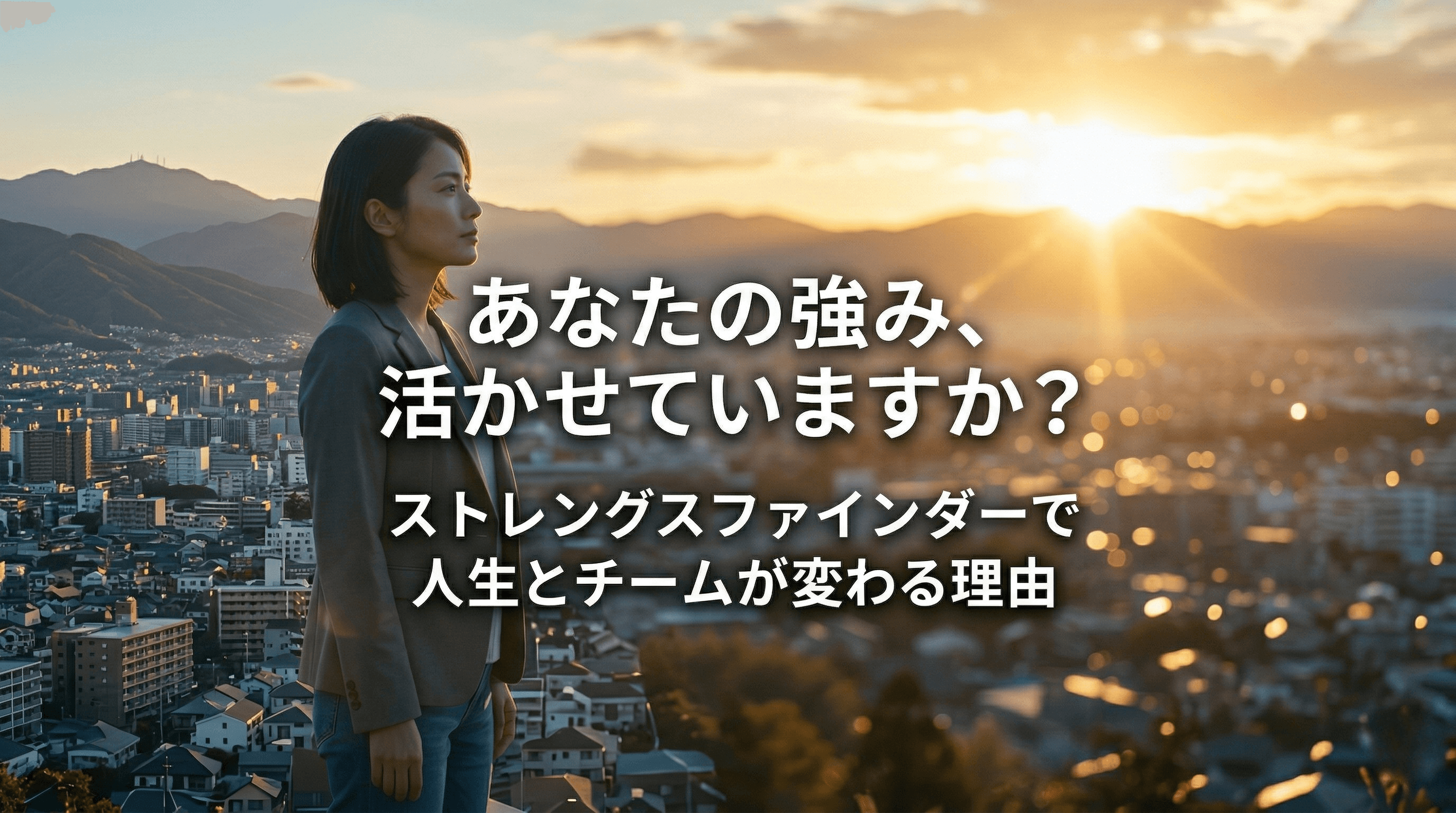 あなたの強み、活かせていますか?ストレングスファインダーで人生とチームが変わる理由